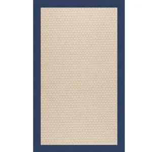 Creative Concepts-Sugar Mtn. Creative Concepts-Sugar Mtn. Canvas Navy Rectangle Rug - 4\' x 6\'