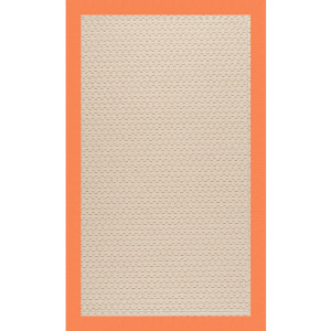 Creative Concepts-Sugar Mtn. Creative Concepts-Sugar Mtn. Canvas Tangerine Rectangle Rug