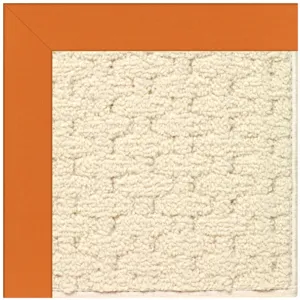 Creative Concepts-Sugar Mtn. Creative Concepts-Sugar Mtn. Canvas Tangerine Rectangle Rug - 4\' x 6\'