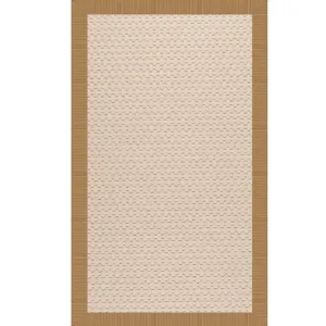 Creative Concepts-Beach Sisal Dupione Bamboo Rectangle Rug - 9\' x 12\'