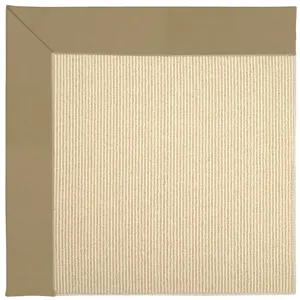 Creative Concepts-Beach Sisal Canvas Linen Octagon Rug