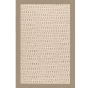 Creative Concepts-Beach Sisal Canvas Linen Rectangle Rug - 12\' x 12\'