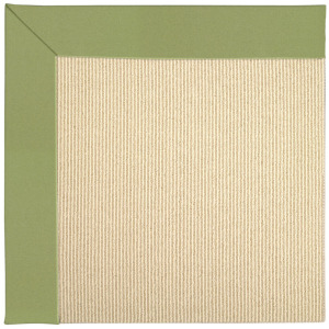 Creative Concepts-Beach Sisal Canvas Citron Octagon Rug