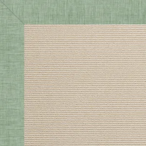 Creative Concepts-Beach Sisal Rave Spearmint Rectangle Rug - 1\'6\" x 1\'6\"