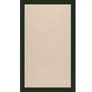Creative Concepts-Beach Sisal Canvas Fern Rectangle Rug - 12\' x 12\'