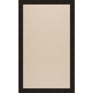 Creative Concepts-Beach Sisal Fortune Lava Rectangle Rug