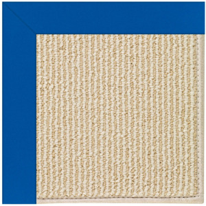 Creative Concepts-Beach Sisal Canvas Pacific Blue Octagon Rug - 8' x 8'