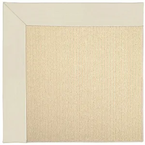 Creative Concepts-Beach Sisal Canvas Sand Octagon Rug