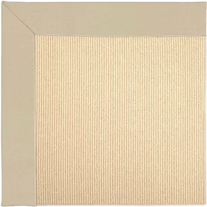 Creative Concepts-Beach Sisal Canvas Antique Beige Runner Rug - 2\'6\" x 12\'6\"