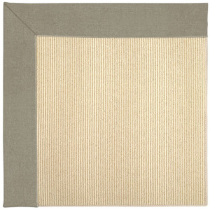 Creative Concepts-Beach Sisal Canvas Taupe Runner Rug