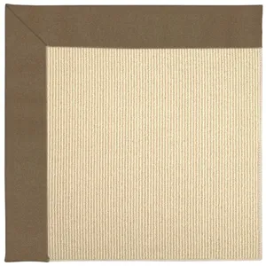 Creative Concepts-Beach Sisal Canvas Cocoa Runner Rug