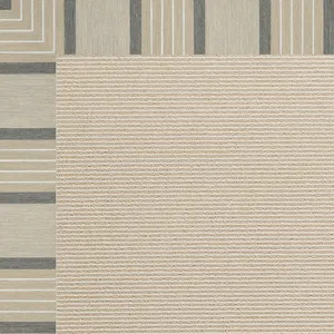 Creative Concepts-Beach Sisal Cove Pebble Octagon Rug