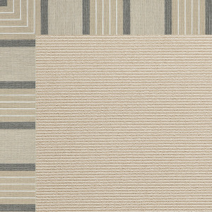 Creative Concepts-Beach Sisal Cove Pebble Runner Rug