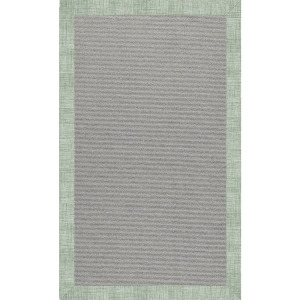 Creative Concepts-Plat Sisal Rave Spearmint Rectangle Rug - 1'6
