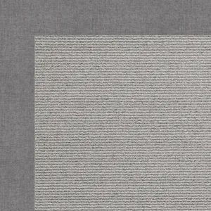 Creative Concepts-Plat Sisal Canvas Slate Octagon Rug