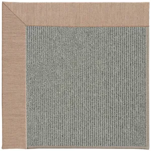 Creative Concepts-Plat Sisal Cast Petal Octagon Rug