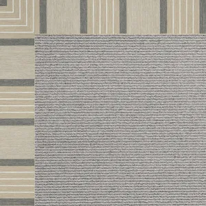 Creative Concepts-Plat Sisal Cove Pebble Octagon Rug