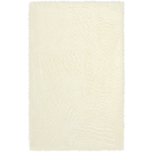 Luxe Shag Ivory Rectangle Rug