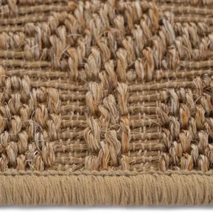 Petra Wheat Rectangle Rug - 6\' x 6\'