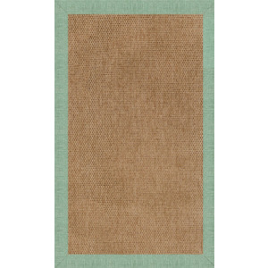 Islamorada-Basketweave Rave Spearmint Rectangle Rug