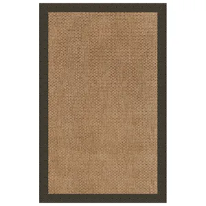 Islamorada-Basketweave Fortuna Lava Rectangle Rug - 7\'9\" x 7\'9\"