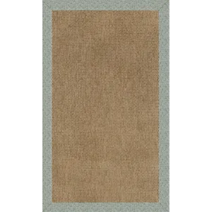 Islamorada-Basketweave Profile Lake Rectangle Rug - 8\' x 8\'