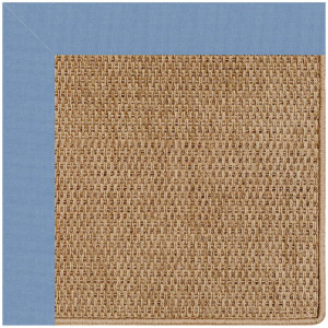 Islamorada-Basketweave Canvas Air Blue Octagon Rug