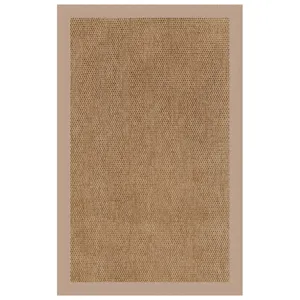 Islamorada-Basketweave Cast Petal Rectangle Rug - 4\' x 6\'