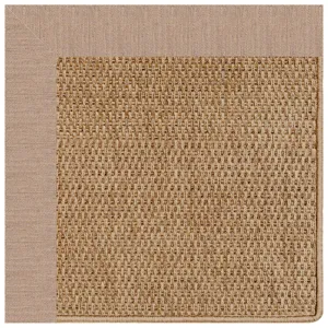 Islamorada-Basketweave Cast Petal Rectangle Rug - 4\' x 6\'