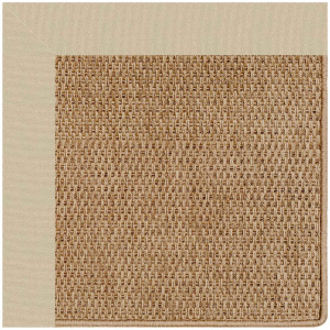 Islamorada-Basketweave Canvas Antique Beige Octagon Rug