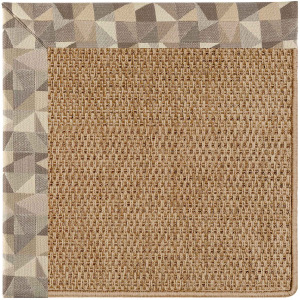 Islamorada-Basketweave Geo Bronze Runner Rug