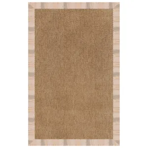 Islamorada-Basketweave Sicily Sparrow Rectangle Rug - 10\' x 14\'