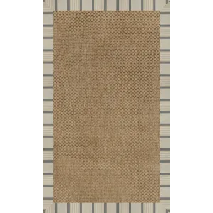 Islamorada-Basketweave Cove Pebble Rectangle Rug - 7\' x 9\'