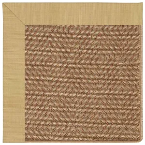 Islamorada-Diamond Dupione Bamboo Octagon Rug