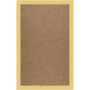 Islamorada-Diamond Canvas Canary Rectangle Rug