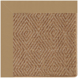 Islamorada-Diamond Canvas Linen Octagon Rug