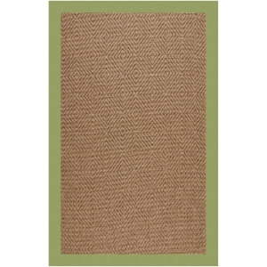 Islamorada-Diamond Canvas Citron Rectangle Rug