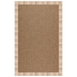 Islamorada-Diamond Sicily Olive Rectangle Rug - 2\' x 3\'
