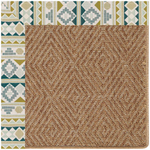 Islamorada-Diamond Inca Lime Octagon Rug