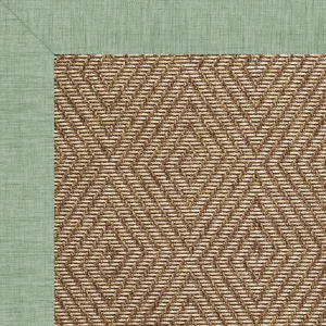 Islamorada-Diamond Rave Spearmint Runner Rug - 2\'6\" x 12\'6\"