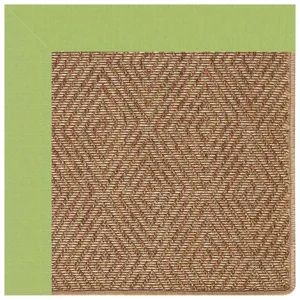 Islamorada-Diamond Canvas Parrot Octagon Rug