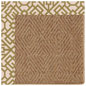 Islamorada-Diamond Lattice Pesto Octagon Rug
