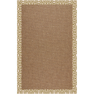 Islamorada-Diamond Lattice Pesto Rectangle Rug
