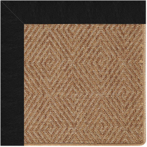 Islamorada-Diamond Classic Black Octagon Rug