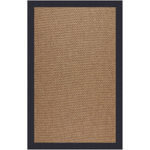 Islamorada-Diamond Canvas Navy Rectangle Rug