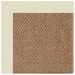Islamorada-Diamond Canvas Sand Octagon Rug