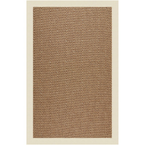 Islamorada-Diamond Canvas Sand Rectangle Rug