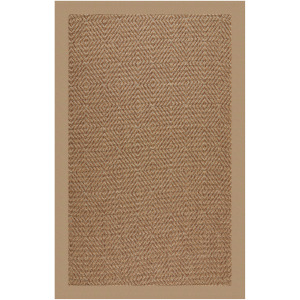 Islamorada-Diamond Canvas Camel Rectangle Rug