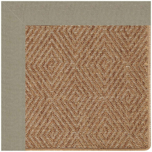 Islamorada-Diamond Canvas Taupe Runner Rug