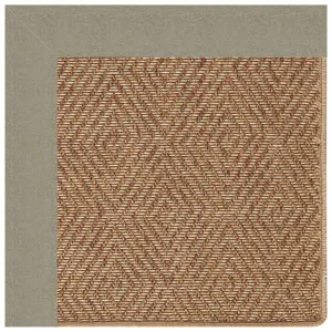 Islamorada-Diamond Canvas Taupe Rectangle Rug - 10\' x 10\'